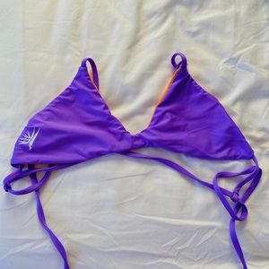 Purple Swim Top/ Bikini Top